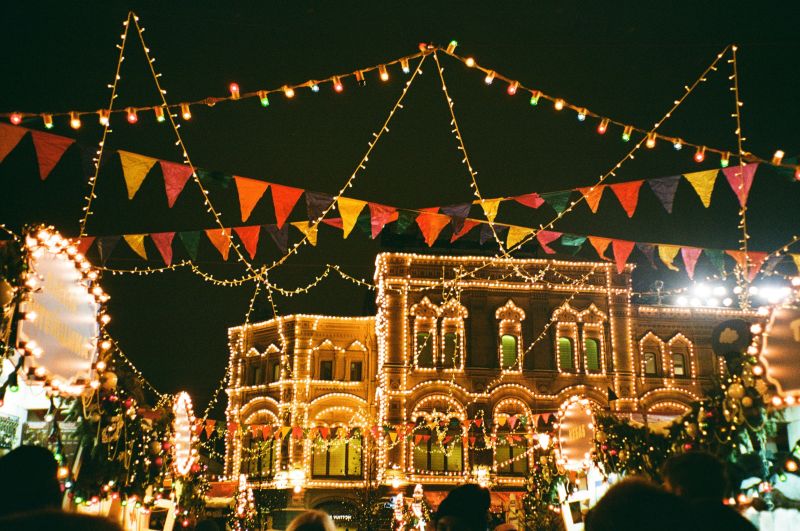 Cairo Christmas night lights historic building Egypt festive tour